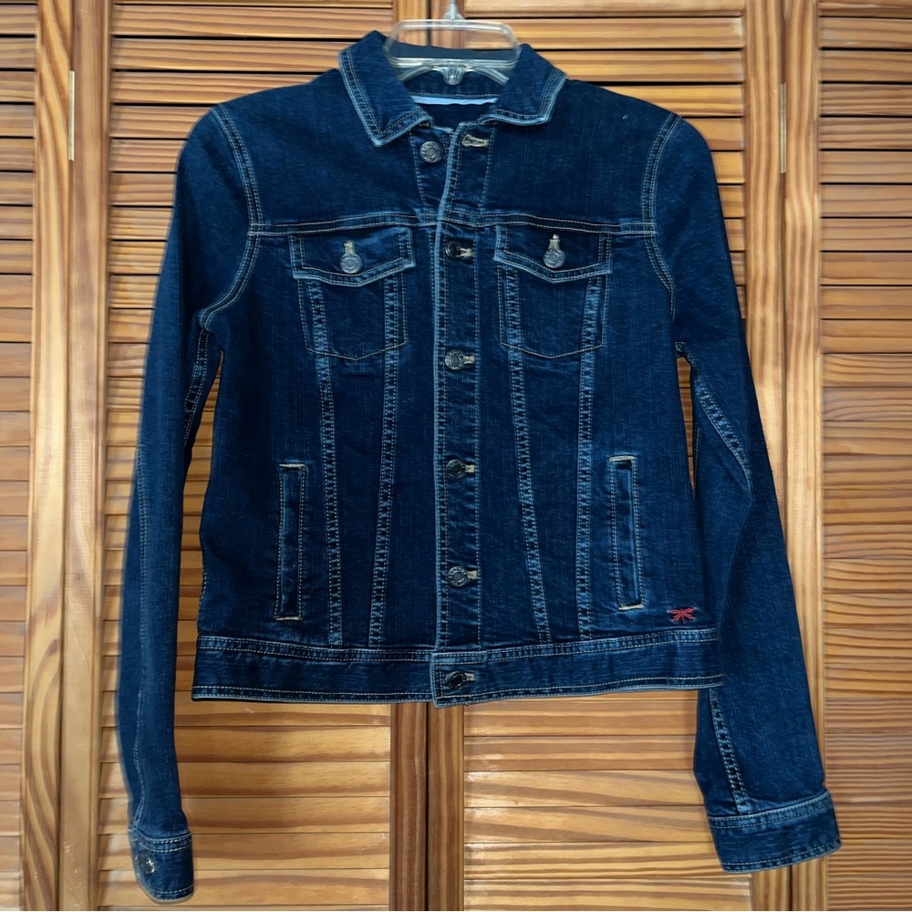 Talbots Small‎ Petite Blue Denim Jean Jacket